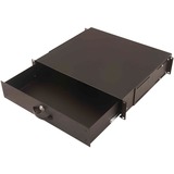 Digitus DN-19 KEY-2U-SW tilbehør til rack, Skuffe Sort, Sort, 25 kg, Tyrkiet, 48,3 cm (19"), 510 mm, 415 mm