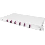 Digitus LWL-splejsebox, udstyret, 6x SC DX, OM4, Splejse boks 