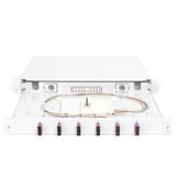 Digitus LWL-splejsebox, udstyret, 6x SC DX, OM4, Splejse boks 