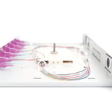 Digitus LWL-splejsebox, udstyret, 6x SC DX, OM4, Splejse boks 