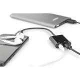 Digitus USB-C adapter til USB-C + 3,5 mm jack Sort