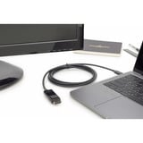 Digitus USB Gen 2 adapterkabel USB-C > DisplayPort 4K Sort