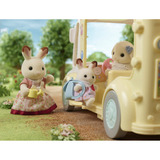 EPOCH Sylvanian Families - Eventyrbørnehavebus Regnbue, Bygge legetøj 