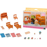 EPOCH Sylvanian Families - Landhus børneværelse med køjeseng, Bygge legetøj 
