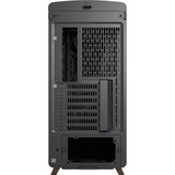 Fractal Design Summit Black TG Light Tint, Towerkabinet Sort/træ