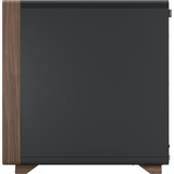 Fractal Design Summit Black TG Light Tint, Towerkabinet Sort/træ
