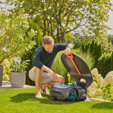 GARDENA Skur grå/Orange