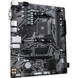 GIGABYTE A520M S2HP, Bundkort Sort/grå