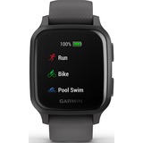 Garmin Venu SQ 3,3 cm (1.3") LCD Grå GPS (satellit), SmartWatch mørk grå, 3,3 cm (1.3"), LCD, Berøringsskærm, GPS (satellit), 37,6 g