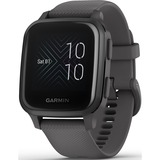 Garmin Venu SQ 3,3 cm (1.3") LCD Grå GPS (satellit), SmartWatch mørk grå, 3,3 cm (1.3"), LCD, Berøringsskærm, GPS (satellit), 37,6 g