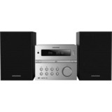 Grundig CMS 4200 Home audio micro system 120 W Sort, Sølv, Kompakt system Sølv, Home audio micro system, Sort, Sølv, Front, 120 W, 2-vejs, 65 dB