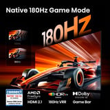 Hisense 85UR8DS RGB MiniLED, LED-tv Sort/mørk grå