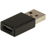 Inter-Tech USB Adapter Argus IT-732, USB-C stik > RJ-45 stik Sort