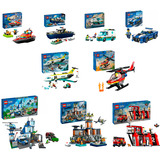 LEGO City Rettungsdienst Bundle, Bygge legetøj 
