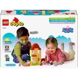 LEGO DUPLO Gurli Gris' fødselsdagshus, Bygge legetøj Byggesæt, 2 År, Plast, 59 stk, 840 g