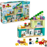 LEGO DUPLO Town Moderne familiehus med figurer - 3-i-1 sæt, Bygge legetøj 