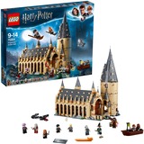 LEGO Harry Potter 75954 Hogwarts™ storsal, Bygge legetøj Velkommen til magiske eventyr i Hogwarts™ storsal!