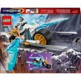 LEGO NINJAGO Zanes ismotorcykel, Bygge legetøj Byggesæt, 7 År, Plast, 84 stk, 153 g