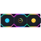 Lian Li UNI FAN SL120 LCD Wireless, Sag fan Sort