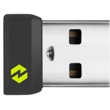 Logitech Bolt USB-modtager grafit, USB-modtager, 2 g, Sort, Grøn