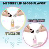 MGA Entertainment Yummiland Lip Gloss Doll Series 2- Mystery Chase 2 (Neopolitan/Avery Ice Cream), Dukke Minidukke, Hunstik, 4 År, 100 mm, Flerfarvet