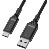 Otterbox USB 2.0 kabel, USB-A stik > USB-C stik Sort