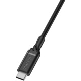 Otterbox USB 2.0 kabel, USB-A stik > USB-C stik Sort