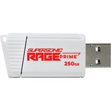 Patriot PEF250GRPMW32U USB-nøgle 250 GB USB Type-A 3.2 Gen 2 (3.1 Gen 2) Hvid, USB-stik Hvid/Sort, 250 GB, USB Type-A, 3.2 Gen 2 (3.1 Gen 2), 600 MB/s, 8,2 g, Hvid