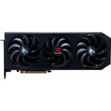 PowerColor Radeon RX 9070 XT Hellhound 16GB OC, Grafikkort Sort