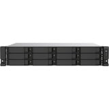 QNAP TS-1273AU-RP-8G NAS & lagringsserver Stativ (2U) Ethernet LAN Aluminium, Sort V1500B NAS, Stativ (2U), Ryzen Embedded, V1500B, Aluminium, Sort