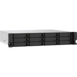 QNAP TS-1273AU-RP-8G NAS & lagringsserver Stativ (2U) Ryzen Embedded V1500B 8 GB DDR4 0 TB QNAP QTS Aluminium, Sort NAS, Stativ (2U), Ryzen Embedded, V1500B, 8 GB, DDR4