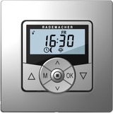 Rademacher 9498-AL tilbehør til persienne/skodde Skodde kontrol Aluminium, Timeren aluminium/Sort, Skodde kontrol, Aluminium, 30 m, 100 m, 434,5 Mhz, 10 mW