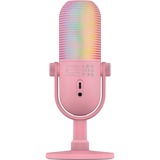 Razer Seiren V3 Chroma Quartz, Mikrofon Rosa