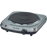 Rommelsbacher Enkelt kogeplade ELTAC EK 18, Varmeplade Sølv/Sort