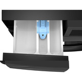 SHARP 10841989, Vaskemaskine Sort (mat)