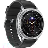 Samsung Galaxy Watch 8 Classic 3,3 cm (1.3") AMOLED 46 mm Digital 438 x 438 pixel Berøringsskærm Sølv Wi-Fi GPS (satellit), SmartWatch Sort, 3,3 cm (1.3"), AMOLED, Berøringsskærm, 64 GB, GPS (satellit), 63,5 g
