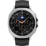 Samsung Galaxy Watch 8 Classic 3,3 cm (1.3") AMOLED 46 mm Digital 438 x 438 pixel Berøringsskærm Sølv Wi-Fi GPS (satellit), SmartWatch Sort, 3,3 cm (1.3"), AMOLED, Berøringsskærm, 64 GB, GPS (satellit), 63,5 g
