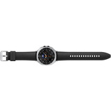 Samsung Galaxy Watch 8 Classic 3,3 cm (1.3") AMOLED 46 mm Digital 438 x 438 pixel Berøringsskærm Sølv Wi-Fi GPS (satellit), SmartWatch Sort, 3,3 cm (1.3"), AMOLED, Berøringsskærm, 64 GB, GPS (satellit), 63,5 g