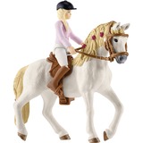 Schleich HORSE CLUB Caravan for secret club meetings, Spil figur Farm, 5 År, Flerfarvet