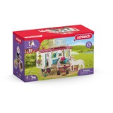 Schleich HORSE CLUB Caravan for secret club meetings, Spil figur Farm, 5 År, Flerfarvet