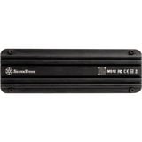 SilverStone MS12 SSD kabinet Sort M.2, Drev kabinet Sort, SSD kabinet, M.2, PCI Express 3.0, Serial Attached SCSI, 20 Gbit/sek., USB-tilslutning, Sort
