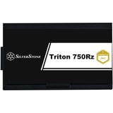 SilverStone Triton 750Rz, PC strømforsyning Sort