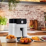 Tefal Easy Fry & Grill EY501A Enkelt 4,2 L Enkeltstående 1550 W Varmluftsteger Sort, Rustfrit stål, Airfryer rustfrit stål/Sort, Varmluftsteger, 4,2 L, 80 °C, 200 °C, 6 person(er), 60 min.
