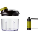 Tefal K13204 fødevare mølle, Makulering Sort/Grøn, Sort, Grøn, Transparent, 137 mm, 137 mm, 144 mm, 480 g, 139 mm