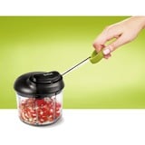 Tefal K13204 fødevare mølle, Makulering Sort/Grøn, Sort, Grøn, Transparent, 137 mm, 137 mm, 144 mm, 480 g, 139 mm