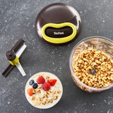 Tefal K13204 fødevare mølle, Makulering Sort/Grøn, Sort, Grøn, Transparent, 137 mm, 137 mm, 144 mm, 480 g, 139 mm