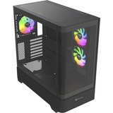 Thermaltake CA-11G-00M1WN-00, Towerkabinet Sort