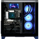 Thermaltake FTW V390 Ultra 5070, Gaming PC Violet/gennemsigtig