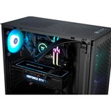 Thermaltake PC-000038-DE, Gaming PC Sort/gennemsigtig