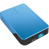Toshiba Canvio Flex 4TB, Harddisk højglans-blå